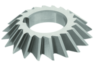 4 x 1 x 1-1/4 - HSS - 60 Degree - Left Hand Single Angle Milling Cutter - 20T - TiAlN Coated - All Tool & Supply