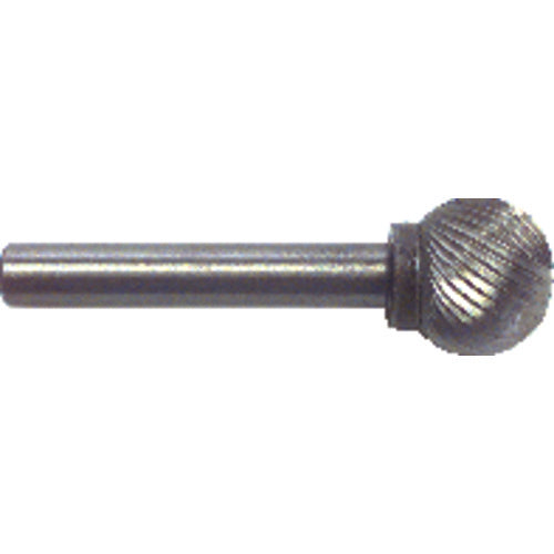 3/16 × 1/4″ SH Ball End Shape - HSS - Burr - All Tool & Supply