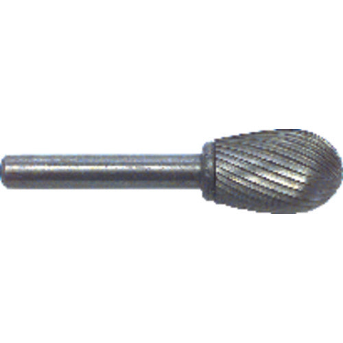 5/8 × 1 × 1/4″ SH Oval Shape - HSS - Burr - All Tool & Supply