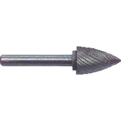 1/4 × 5/8 × 1/4″ SH Tree Pt End Shape - HSS - Burr - All Tool & Supply