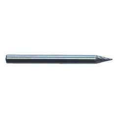 1/4 × 1/4 × 1/8″ SH Cone Shape - HSS - Burr - All Tool & Supply