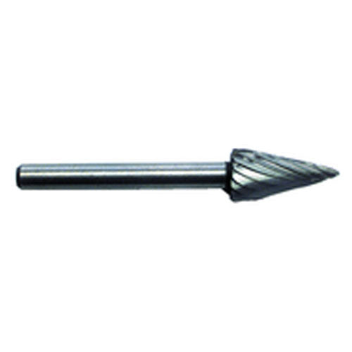 1/4 × 1/2 × 1/8″ SH Cone Shape - HSS - Burr - All Tool & Supply