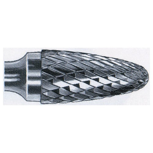 1/4 EdgeHog Tree Shape Radius End Miniature Carbide Bur SF-51 Std Alt. Diamond(Double) - All Tool & Supply