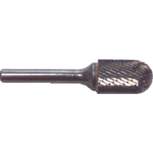 SC3 3/8 × 3/4 × 1/4″ SH Dbl Cut Cyl Radius - CBD - Burr - All Tool & Supply