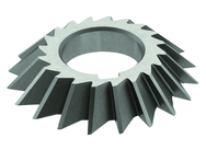 3 x 1/2 x 1-1/4 - HSS - 45 Degree - Right Hand Single Angle Milling Cutter - 20T - TiCN Coated - All Tool & Supply