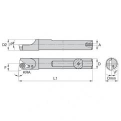 QSBI37555R STEEL SHANK BORING BAR - All Tool & Supply