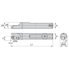 SSBI1000105R WG STEEL BORING BAR - Exact Industrial Supply