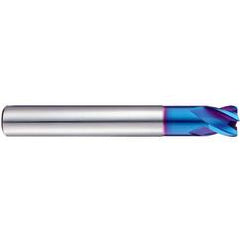 1.5X3 X2.2X40 4Fl SE H - 30 Stub Cut Corner Radius Extended Neck X-5070 Power End Mill - All Tool & Supply