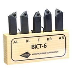 Style AR;AL.BR;BL;E 1/2x1/2" SH - Indexable Tool Bit Set - All Tool & Supply