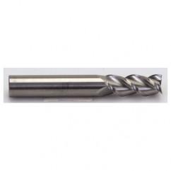 8mm Dia. - 63mm OAL - Alu-Speed CBD - 45° Helix HP End Mill - 3 FL - All Tool & Supply