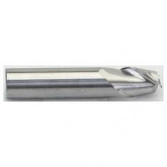 5/16" Dia. - 2" OAL -  Carbide for Aluminum ALU-S-45°-HP Stub End Mill - 2 FL - All Tool & Supply