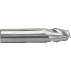 ‎1/16″ Dia. - 1-1/2″ OAL - Carbide for Aluminum ALU-S-45°-HP Stub End Mill - 2 FL - All Tool & Supply