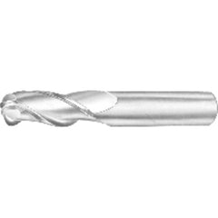 ‎1/16″ Dia-1-1/2″ OAL-Uncoat CBD-Ball Nose HP EM-4 FL - All Tool & Supply