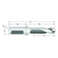 60714S-075F Spade Drill Holder - All Tool & Supply