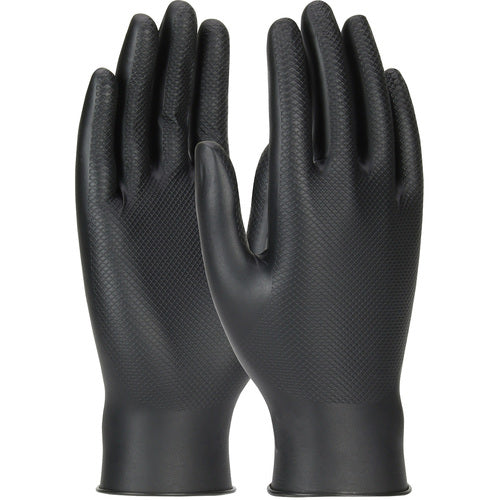 XL 3 Mil Nitrile Black Gloves 10 bags of 100