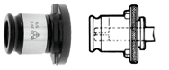 Positive Tap Adaptor -1" NPT - Adaptor Size 3 - All Tool & Supply