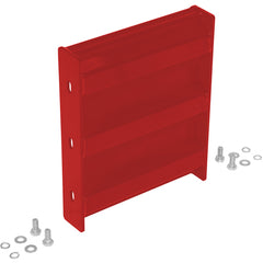 Bolt-On Style Guard Rail 1 Ft Red