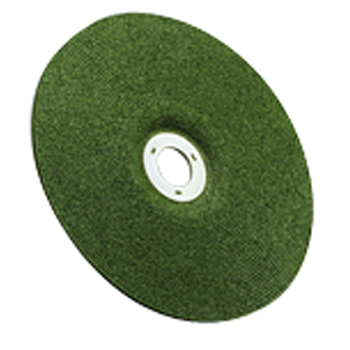 ‎3M Green Corps Cutting/Grinding Wheel T27 7″ × 1/8″ × 5/8-11 Internal 36 Grit - All Tool & Supply