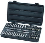 57PC 3/8" DRIVE 6 PT SKT SET - All Tool & Supply