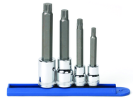 4PC METRIC TRIPLE SQ BIT SKT SET - All Tool & Supply