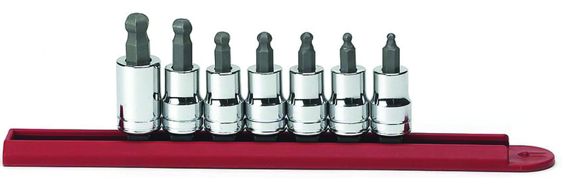 7PC SAE BALL HEX BIT SOCKET SET - All Tool & Supply