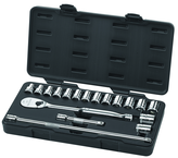 18PC 1/2" DRIVE METRIC SOCKET SET - All Tool & Supply