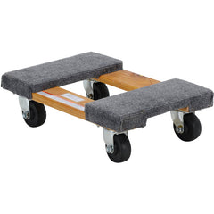 Carpet End Hardwood Dolly 0.9Klb 12 × 18 - Exact Industrial Supply