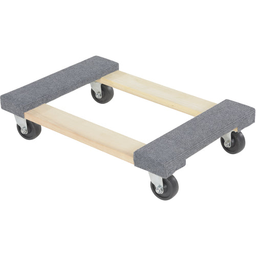 Carpet End Hardwood Dolly 0.9Klb 16 × 24 - Exact Industrial Supply