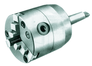 Self-Centering Chuck with Taper SH - 6" 5 MT Mount; 3-Jaw - All Tool & Supply