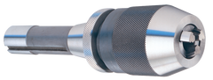 1/32 - 1/2'' Capacity - 4MT SH - Keyless Drill Chuck with Integral Shank - All Tool & Supply