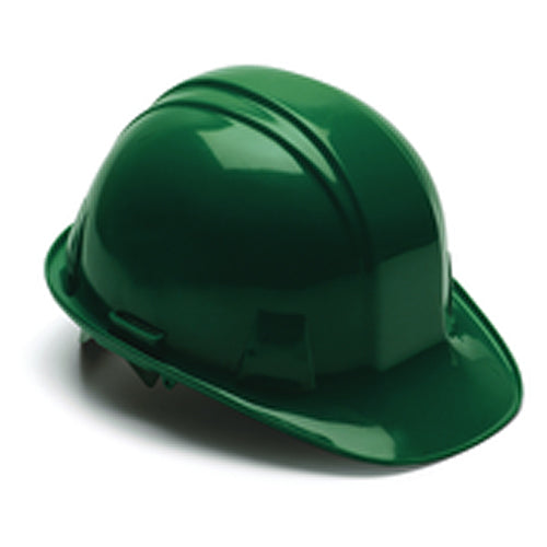 4 Point Ratchet Hard Hat, Green - All Tool & Supply