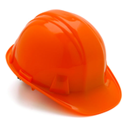 4 Point Ratchet Hard Hat, Orange - All Tool & Supply