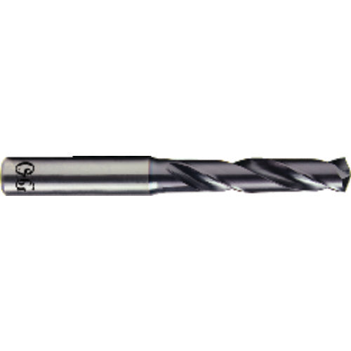 19.5 mm Dia. × 1.75 mm Shank × 79 mm Flute Length × 131 mm OAL, 3xD, TiAlN, 2xD Flute, Coolant Thru, H6 Solid Carbide Drill - Exact Industrial Supply