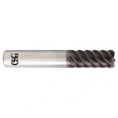 7/8 x 7/8 x 7/8 x 7/8 6Fl  Square Carbide End Mill - TiALN - All Tool & Supply