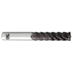 5/8 x 5/8 x 2-1/4 x 5 4Fl  Square Carbide End Mill - TiALN - All Tool & Supply