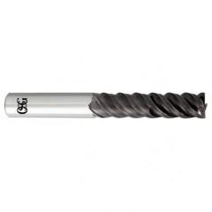 5/8 x 5/8 x 2-1/4 x 5 4Fl  Square Carbide End Mill - TiALN - All Tool & Supply