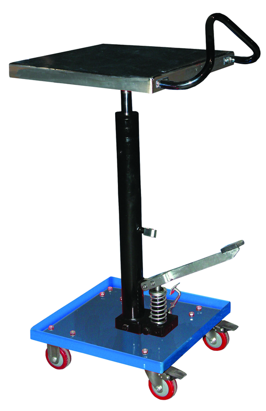 Hydraulic Lift Table - 16 x 16'' 200 lb Capacity; 31 to 49" Service Range - All Tool & Supply