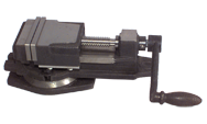 Swivel Base Milling Machine Vise - 5-7/8" Jaw Width - All Tool & Supply