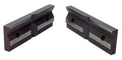 1-Pair Matching V-Groove Jaw Plates; For: 3" Speed Vise - All Tool & Supply