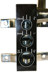 Pipe/Tube Notcher - 1-1/4" Pipe; 1-5/8" Tube Capacity - All Tool & Supply