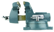 745, 740 Series Mechanics Vise - Swivel Base, 5" Jaw Width, 5-1/4" Jaw Opening, 3-3/4" Throat Depth - All Tool & Supply