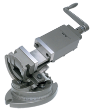 3-Axis Precision Tilting Vise 6" Jaw Width, 1-3/4" Depth - All Tool & Supply