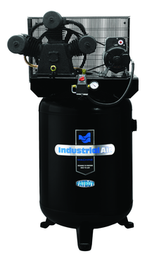 60 Gal. Single Stage Air Compressor, Vertical, Super Hi-Flo, 155 PSI - All Tool & Supply