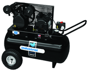 20 Gal. Single Stage Air Compressor, Horizontal, Cast Iron, 135 PSI - All Tool & Supply