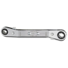 ‎Proto Offset Double Box Reversible Ratcheting Wrench 1/4″ × 5/16″ - 6 Point - All Tool & Supply