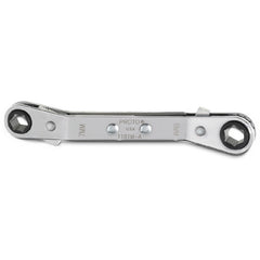 ‎Proto Offset Double Box Reversible Ratcheting Wrench 7 × 8 mm - 6 Point - All Tool & Supply