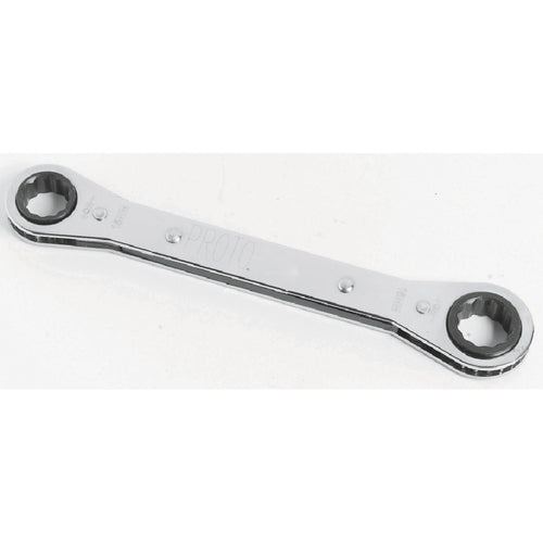 ‎Proto Offset Double Box Reversible Ratcheting Wrench 9 × 10 mm - 6 Point - All Tool & Supply