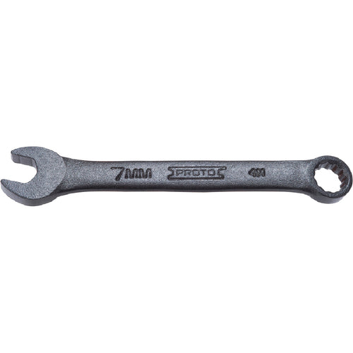 ‎Proto Black Oxide Metric Short Combination Wrench 7 mm - 12 Point - All Tool & Supply