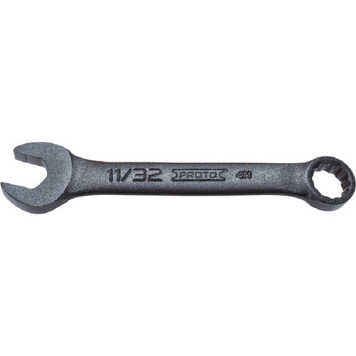 ‎Proto Black Oxide Short Combination Wrench 11/32″ - 12 Point - All Tool & Supply