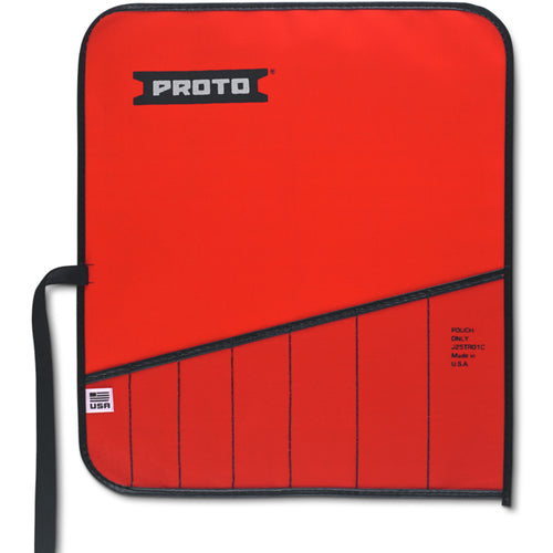 Proto Red Canvas 5-Pocket Tool Roll - All Tool & Supply